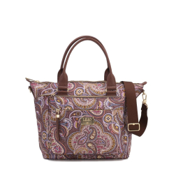 LiLiÓ Paisley Park Handbag elegantní kabelka 28 cm Nutmeg Gold