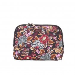 LiLiÓ Winter Poppy L Toiletry Bag květovaná toaletní taštička 32 cm Pecan