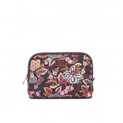 LiLiÓ Winter Poppy M Toiletry Bag květovaná toaletní taštička 25 cm Pecan