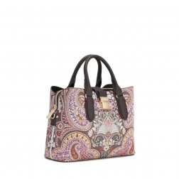 LiLiÓ Oh, My Paisley S Handbag luxusní kabelka 27 cm Cedar