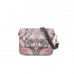 LiLiÓ Oh, My Paisley XS Flap Shoulder Bag luxusní kabelka 18 cm Cedar