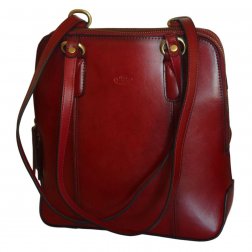 Katana 64206 dámský kožený batůžek 6 l Rouge