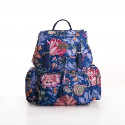 LiLiÓ Folkloric Fun Backpack městský dámský batoh 10,5 l Slate Blue
