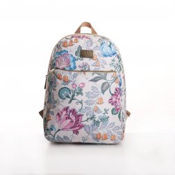LiLiÓ Folkloric Fun M Backpack městský dámský batoh 7,1 l Whipped Cream