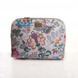 LiLiÓ Folkloric Fun L Toiletry Bag květovaná toaletní taštička 32 cm Whipped Cream