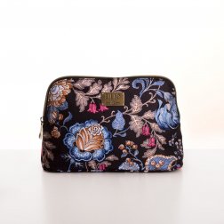 LiLiÓ Folkloric Fun M Toiletry Bag květovaná toaletní taštička 25 cm Dune