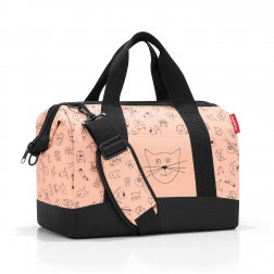 Reisenthel Allrounder M dětská cestovní brašna 40 cm Cats and Dogs Rose