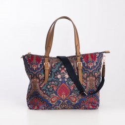 Oilily Paisley Handbag dámská kabelka 30 cm Royal Blue