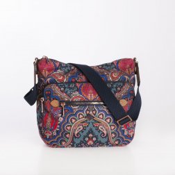 Oilily Shoulder Bag M Paisley dámská kabelka 27 cm Royal Blue