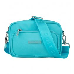 SUITSUIT Natura Crossbody taška přes rameno 23 cm Aqua