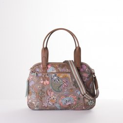 Oilily Amelie Sits M Carry All květovaná kabelka 35 cm Elmwood