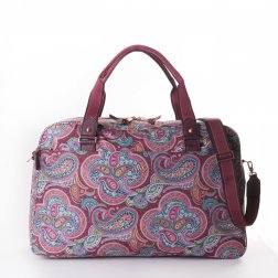 Oilily Helena Paisley Weekender cestovní taška 55 cm Port