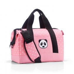 Reisenthel Allrounder M dětská cestovní brašna 40 cm Panda Dots Pink
