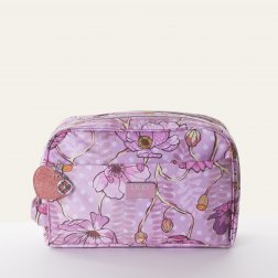 LiLiÓ Blooming Flowers Pocket kosmetická taštička 26 cm Dusty Pink