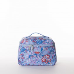 Oilily Flower Festival L Beauty Case cestovní necesér 28 cm Dusk Blue