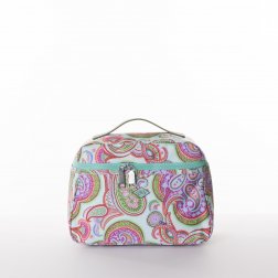 Oilily Summer Paisley L Beauty Case cestovní necesér 28 cm Aqua
