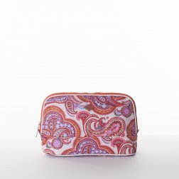 Oilily Summer Paisley M Cosmetic Bag kosmetická taštička 26,5 cm Vanilla