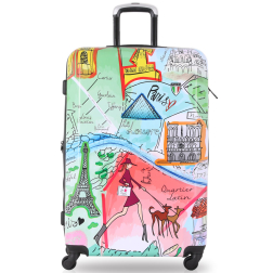 TUCCI T-0168/3-L cestovní kufr 76 cm 119 l J’aime Paris