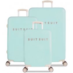 SUITSUIT Fabulous Fifties Luminous Mint sada 3 cestovních kufrů TSA 77/67/55 cm