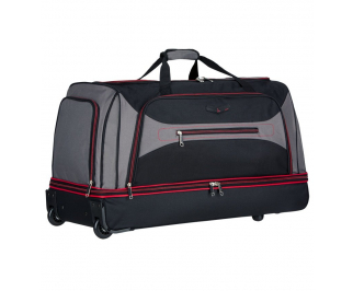 Azure Sirocco T-7554 L cestovná taška 101 l čierna/sivá/červená