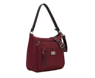 LiLiÓ Solid lilió M Shoulder Bag kabelka na/přes rameno 31 cm Burgundy