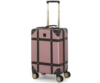 ROCK TR-0193 Vintage S palubný kufor do lietadla TSA 55 cm Pink