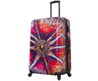 Mia Toro M1351/3-L Spider Eye cestovní kufr TSA 74 cm 98-123 l