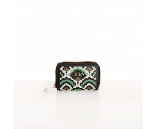 LiLiÓ Clover Mix XS Zip Wallet dámská peněženka 11,5 cm Emerald