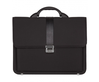 Aktovka REAbags 8003B-T - černá/nikl