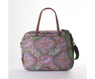 Oilily Helena Paisley Office Bag kabelka na 14" notebook 40 cm Cypres