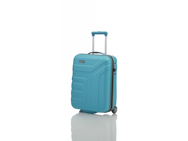 Travelite Vector 2w S palubní cestovní kufr TSA 55x40x20 cm 44 l Turquoise