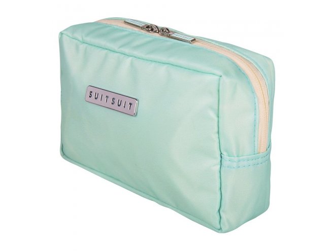 SUITSUIT Make-up Bag Luminous Mint cestovní organizér na kosmetiku 20x12x7 cm