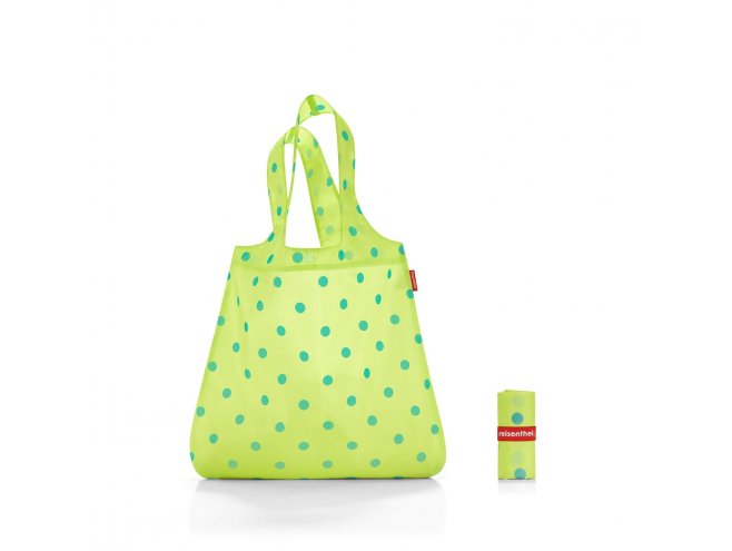 Reisenthel Mini Maxi Shopper skládací nákupní taška 15 l Lemon Dots 