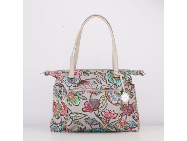 LiLiÓ Urban Peony Carry All kabelka na notebook 38x33x14 cm Café au Lait