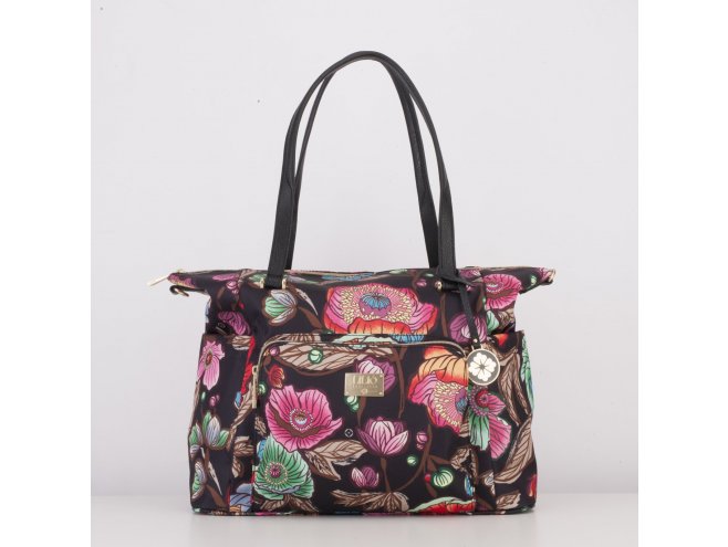 LiLiÓ Urban Peony Carry All kabelka na notebook 38x33x14 cm Sunburst Black