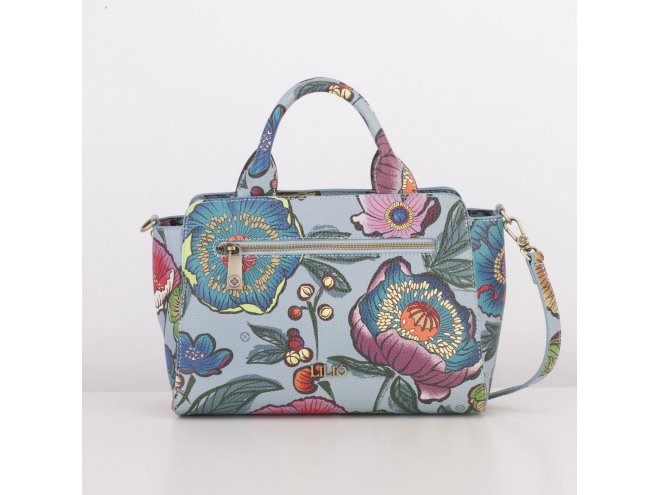 LiLiÓ Urban Peony S Handbag květovaná kabelka 28 cm Electric Blue
