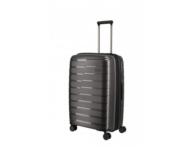 Travelite Air Base M cestovní kufr TSA 67 cm 71 l Anthracite 