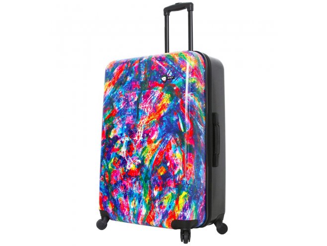 Mia Toro M1343/3-L Duaiv Splash cestovní kufr TSA 77 cm 99-124 l 