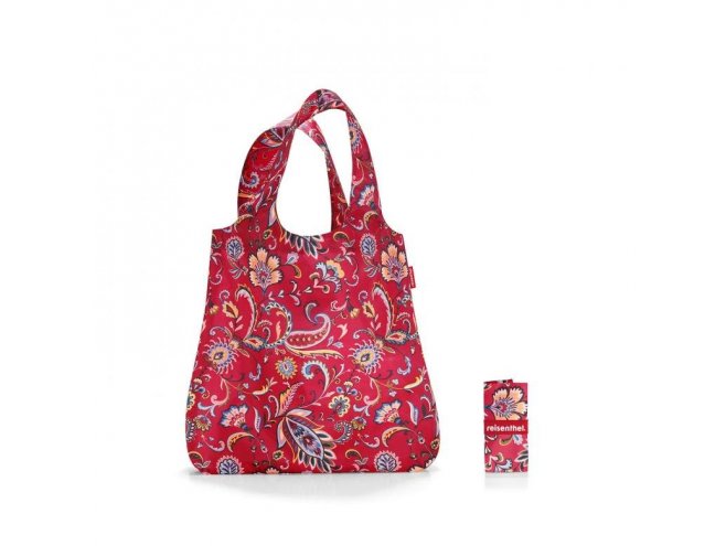 Reisenthel Mini Maxi Shopper skládací nákupní taška 15 l Paisley Ruby 