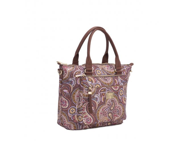 LiLiÓ Paisley Park Handbag elegantní kabelka 28 cm Nutmeg Gold