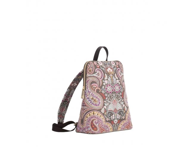 LiLiÓ Oh, My Paisley S Backpack luxusní dámský batůžek 4 l Cedar