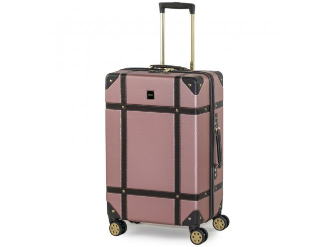 ROCK TR-0193 Vintage M cestovní kufr TSA 68 cm Pink 