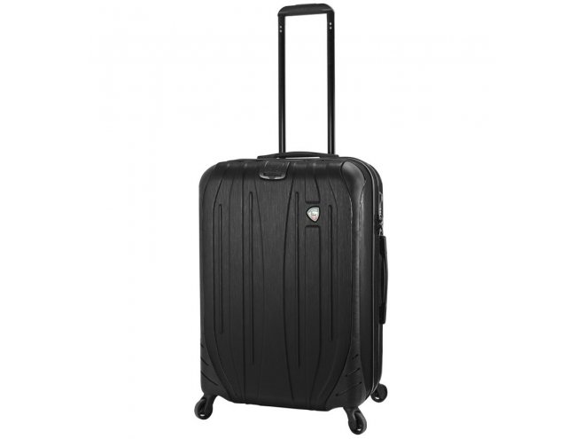 Mia Toro M1525/3-M Ferro cestovní kufr TSA 65,5 cm 62-78 l Graphite 