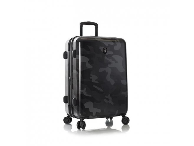 Heys Black Camo M cestovní kufr TSA 66 cm 87 l 