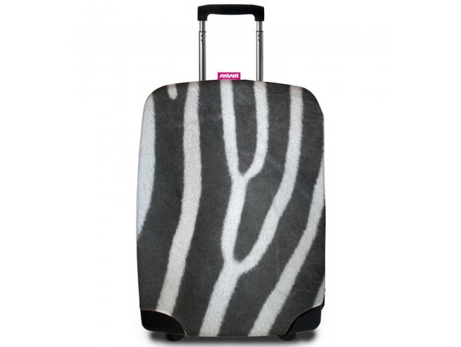 REAbags 9015 univerzální obal na cestovní kufr 60-80 cm Zebra 