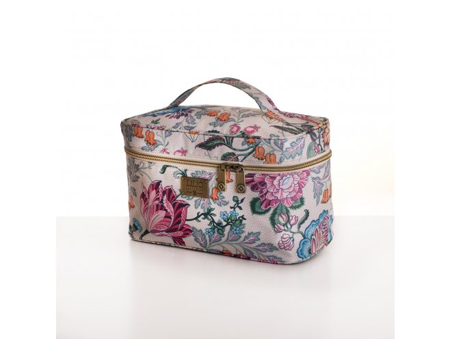 LiLiÓ Folkloric Fun L Beauty Case cestovní necesér 27 cm Whipped Cream