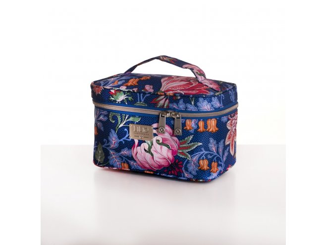 LiLiÓ Folkloric Fun M Beauty Case cestovní necesér 22 cm Slate Blue