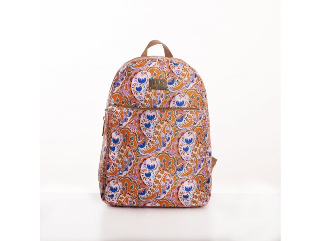 LiLiÓ Pop Art Paisley M Backpack městský dámský batoh 7,1 l Tangerine 