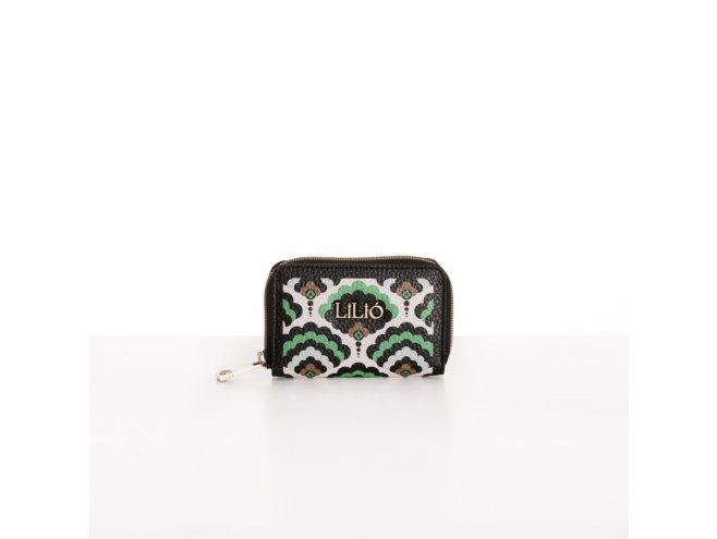 LiLiÓ Clover Mix XS Zip Wallet dámská peněženka 11,5 cm Emerald 