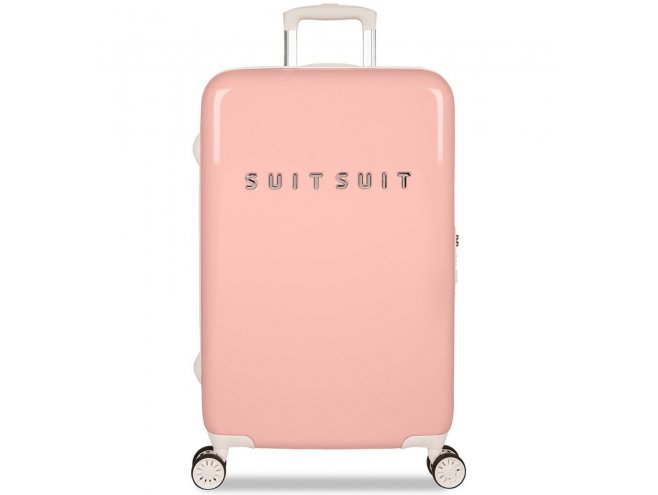Cestovní kufr SUITSUIT® TR-1202/3-M - Fabulous Fifties Papaya Peach 